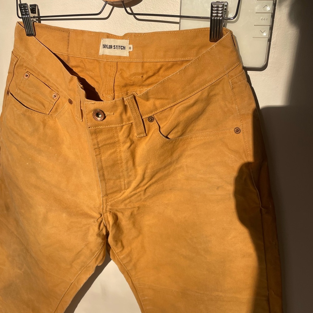 Taylor Stitch The Wharf Pant British Khaki